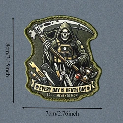 Parche táctico calavera EVERY DAY IS DEATH DAY – MOLLE