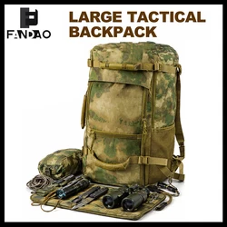 Mochila táctica de gran capacidad para airsoft, senderismo y campismo