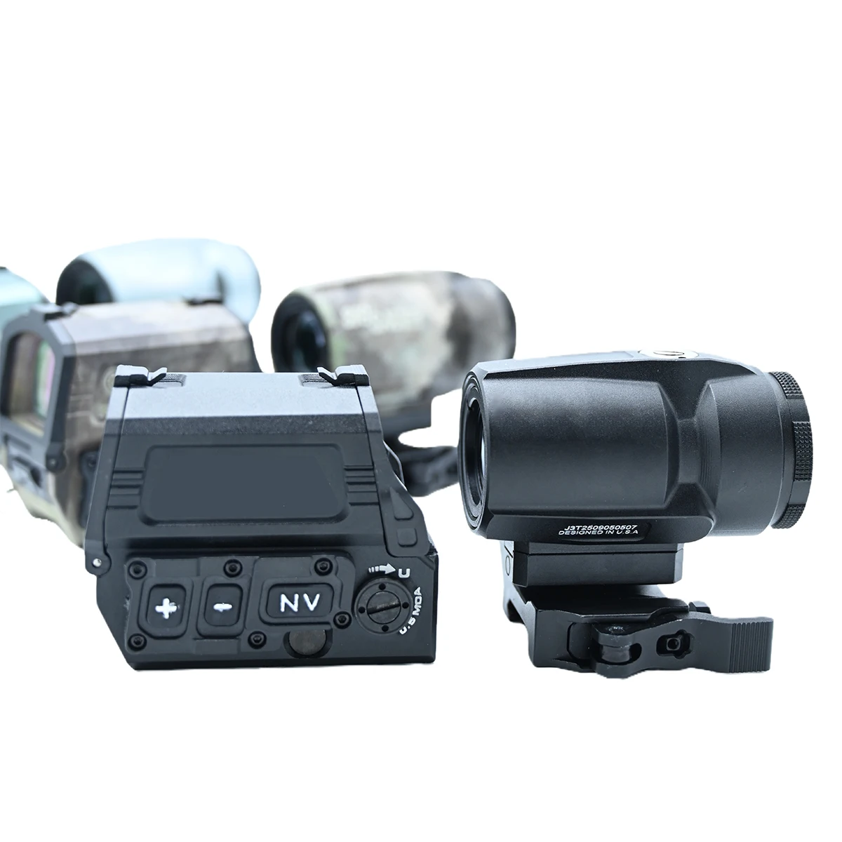 Mira táctica reflex punto rojo holográfica visión nocturna para rifle