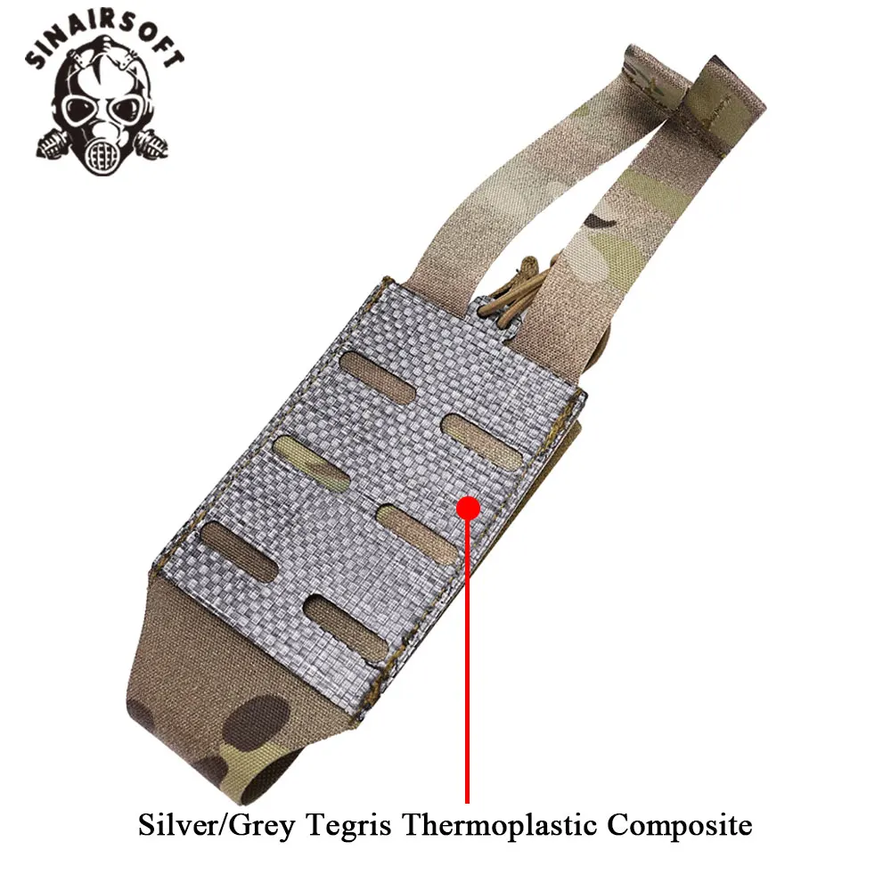 SINAIRSOFT Tegris bolsa porta cargador MOLLE retención elástica - imagen 2