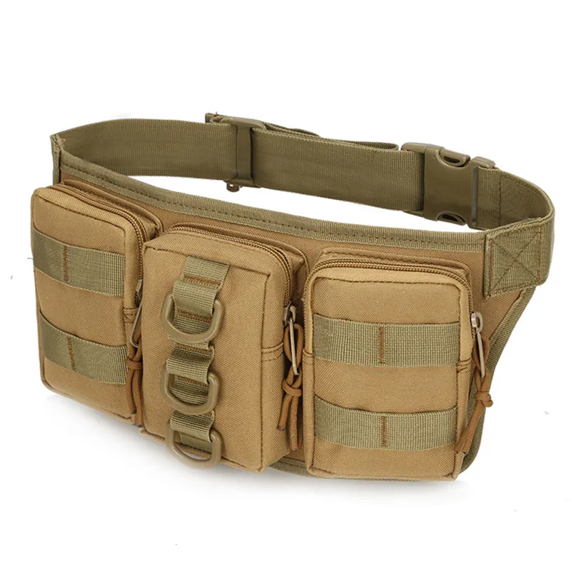 Riñonera táctica impermeable Oxford MOLLE para pesca y senderismo - imagen 5
