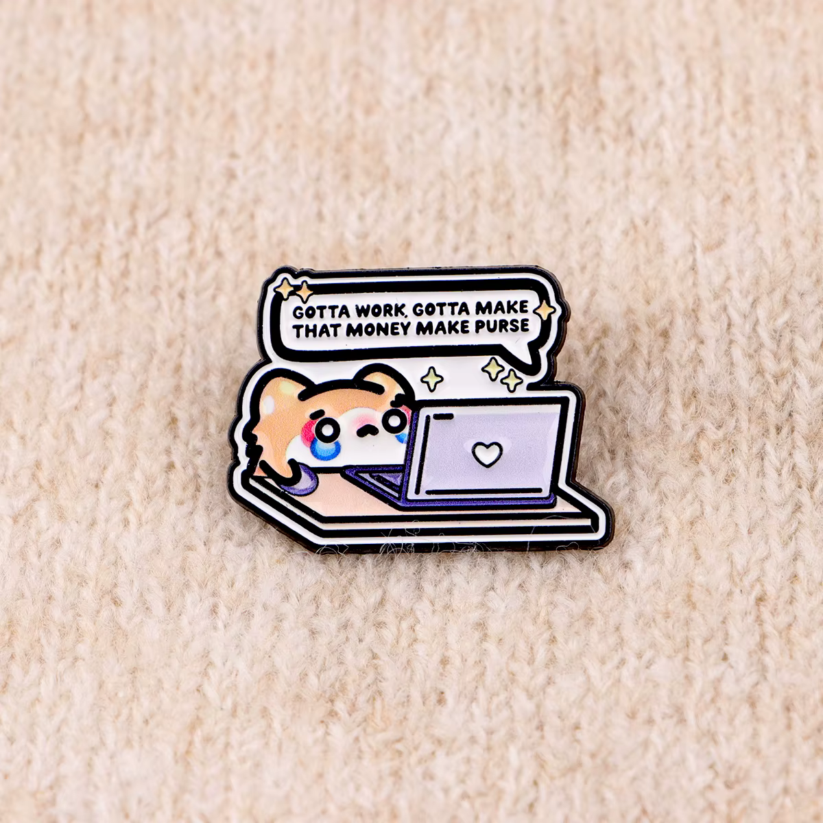Pin esmaltado perro tactico – Broche metálico para solapa - imagen 4