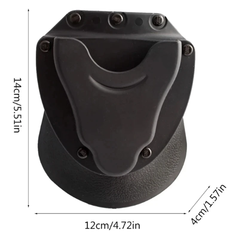 Funda táctica MOLLE Mag con clip para cinturón – revistas Airsoft - imagen 2