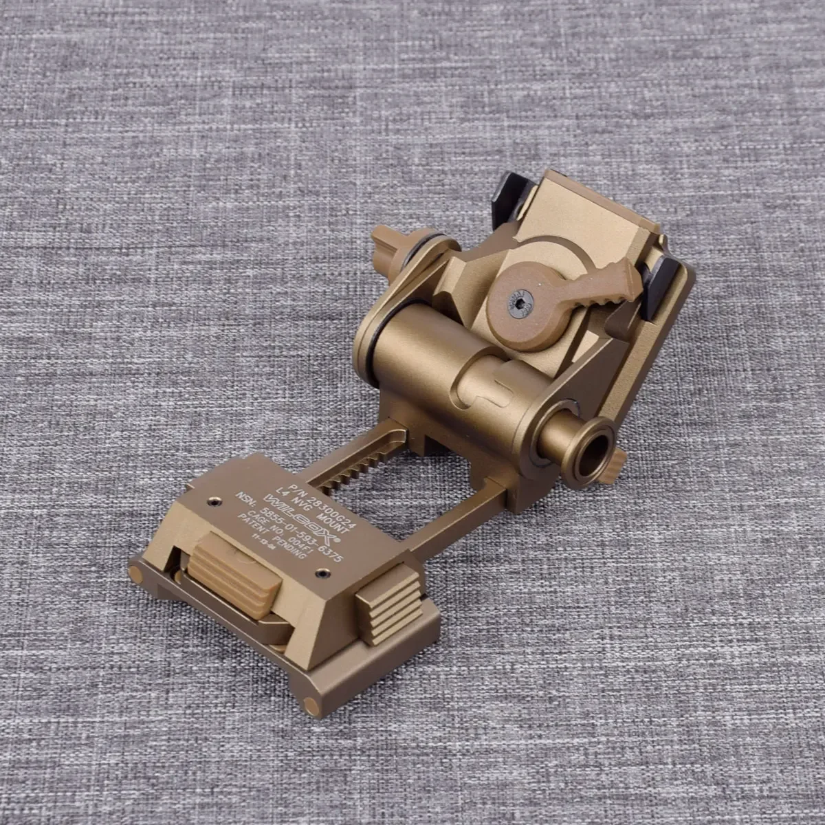 Wilcox L4G24 NVG Soporte de montaje para casco con brazo en J - imagen 5