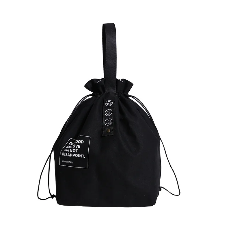 Bolsa de almuerzo Bento portátil de lona para picnic exterior y fresco - imagen 2