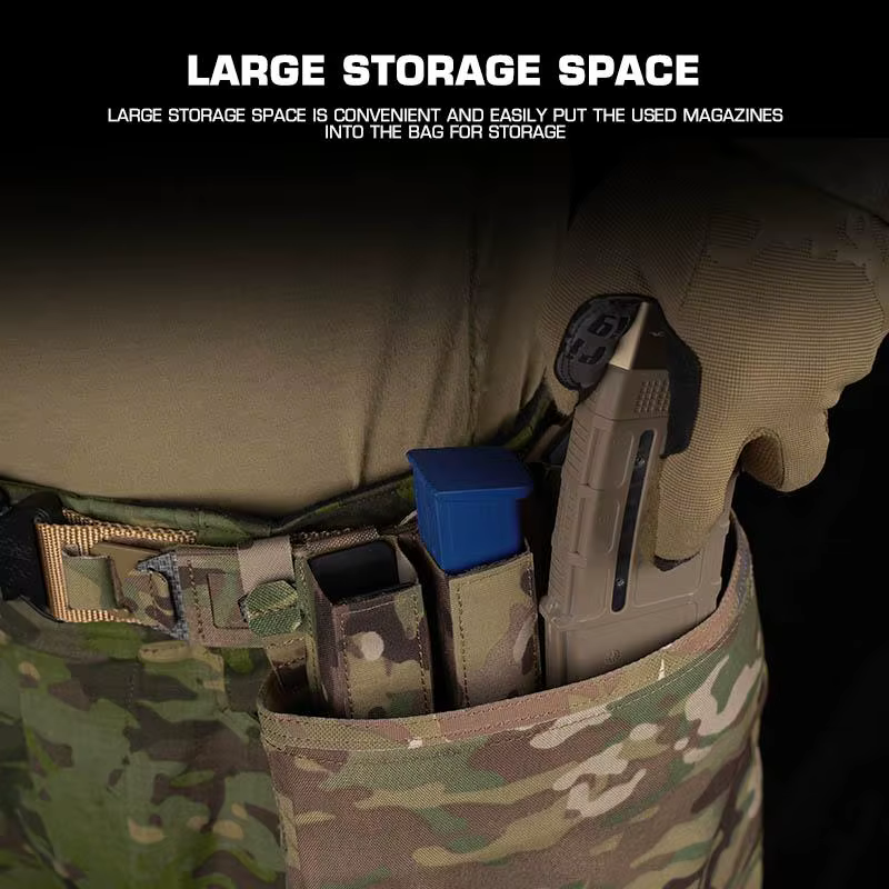 POSEIDON DEFENSE Bolsa de basura plegable de gran capacidad - imagen 2