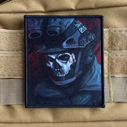 Parche táctico Call of Duty Ghost – Insignia Velcro equipamiento