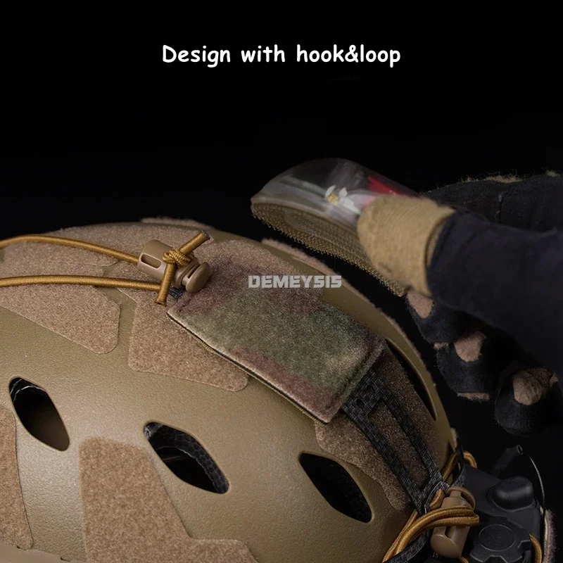 Bolsa almacenamiento baterías PVS31 para casco táctico retención rápida - imagen 4