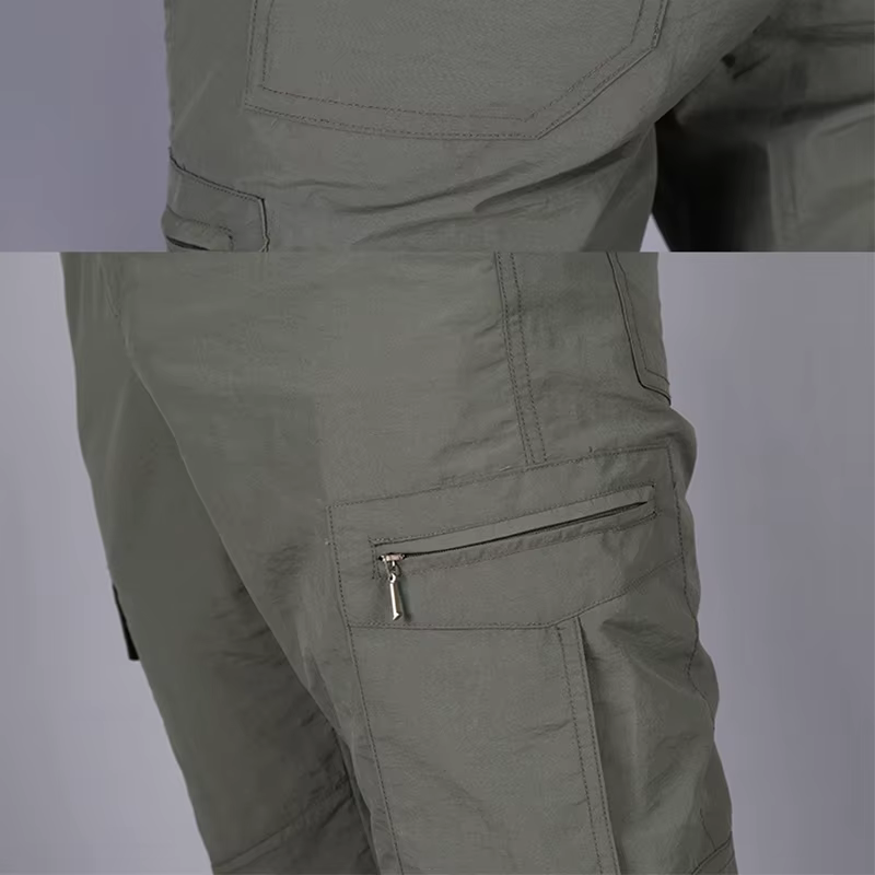 Pantalones tácticos cargo transpirables impermeables multibolsillo - imagen 4
