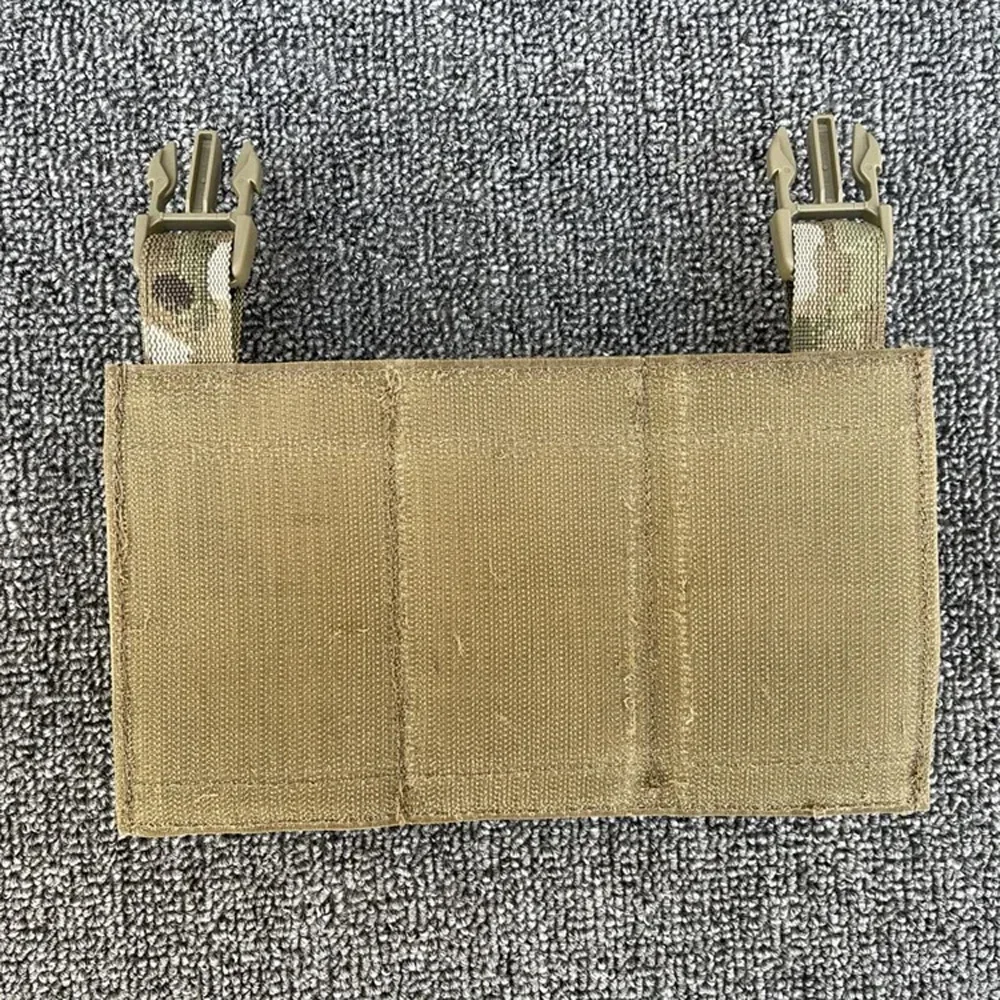 Portacargador táctico Multicam, bolsa triple para cargadores