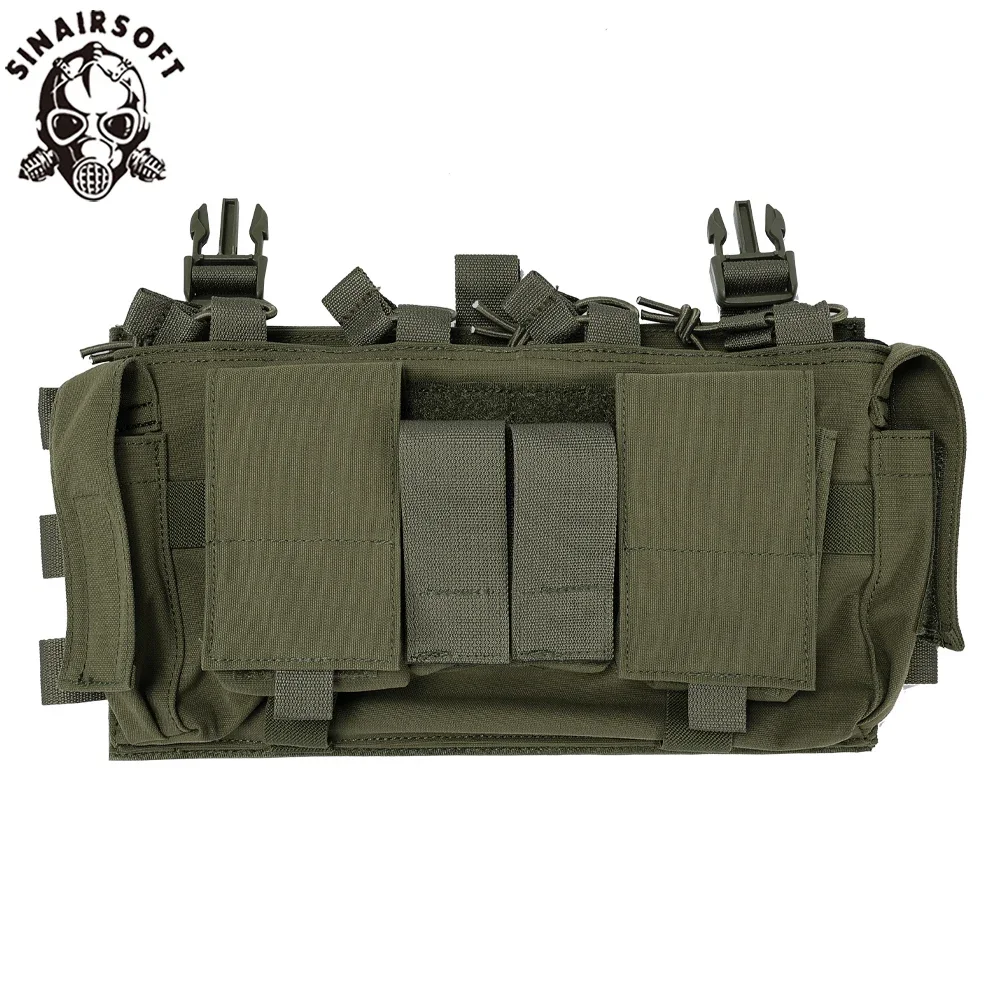 SINAIRSOFT Gen IV Porta cargadores Airsoft pecho táctico - imagen 3