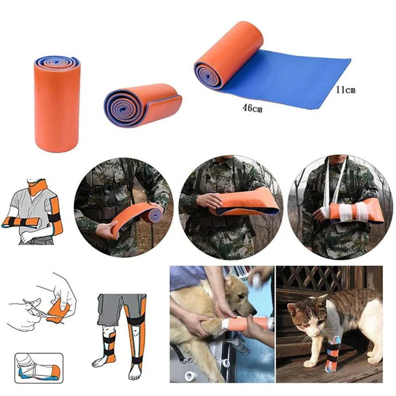 Férula de emergencia enrollable para fracturas – soporte inmovilizador - imagen 2