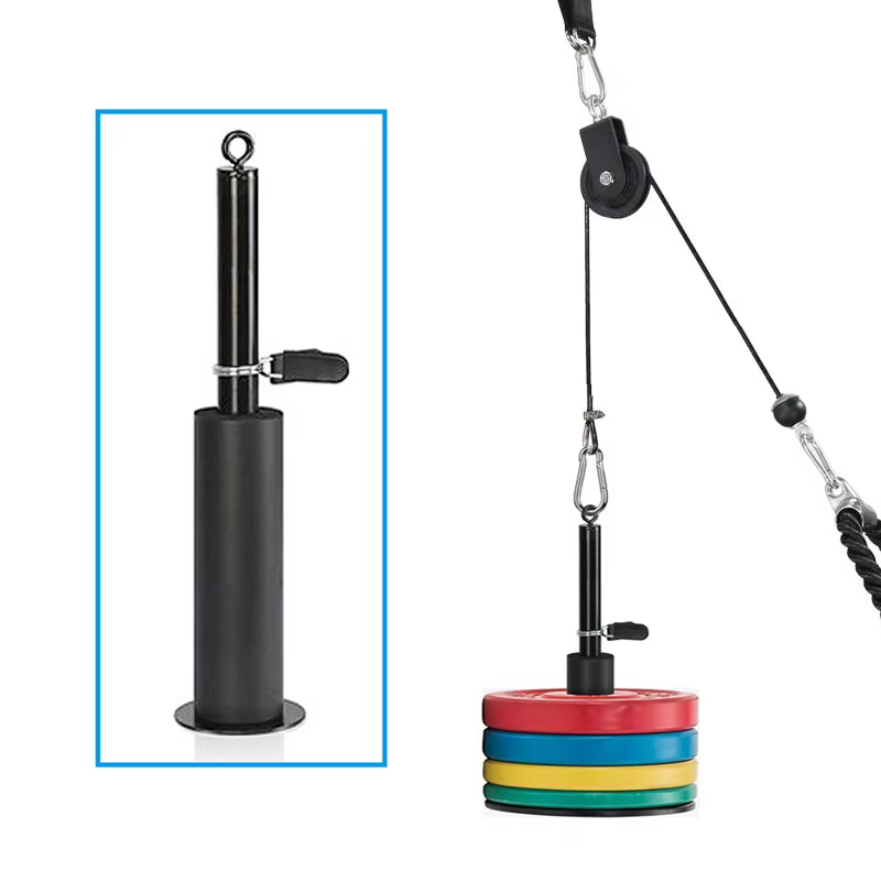 Pin de carga para polea con soporte discos mancuernas - imagen 2