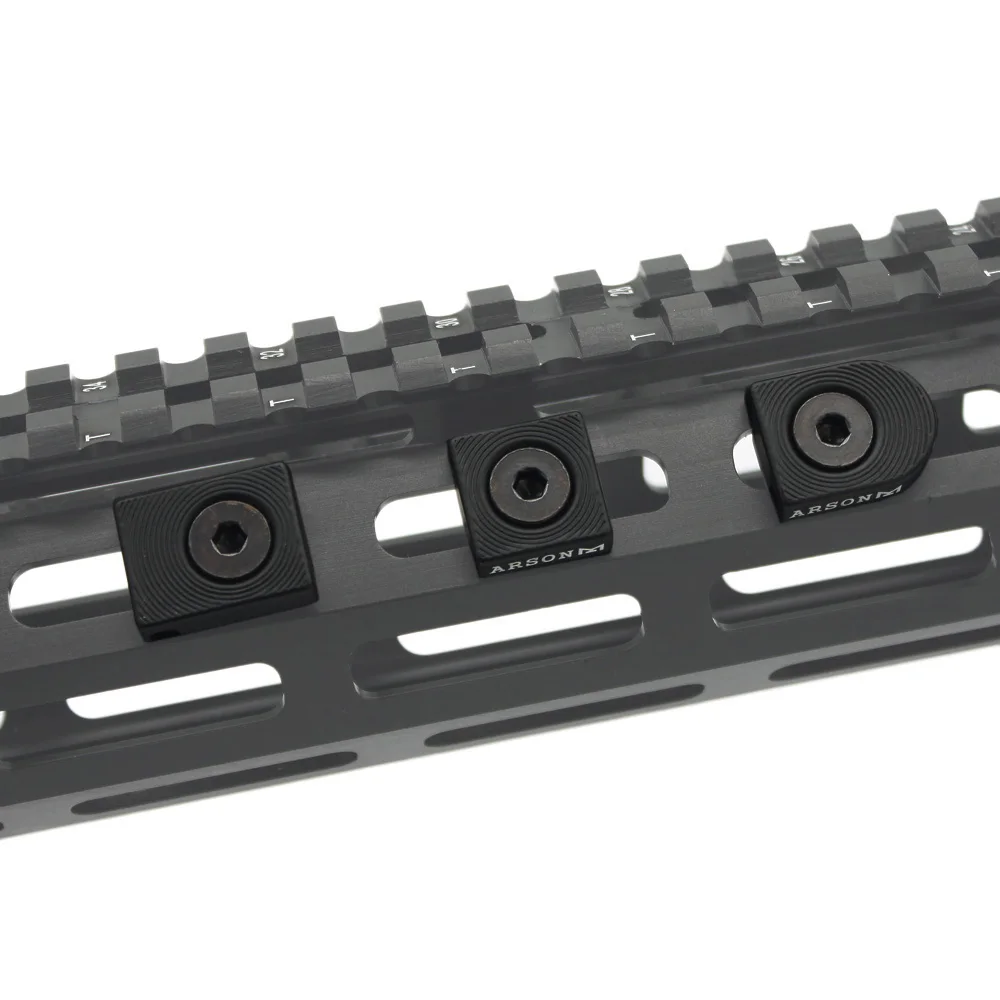 VULPO CNC II anodizado cubierta riel Picatinny M-LOK para cables - imagen 2