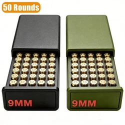 Caja de munición táctica 9 mm con estuche extraíble