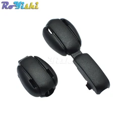 Tiradores cremallera paracord negro con clips hebilla y cable