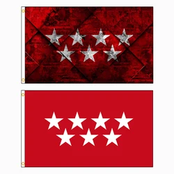 Bandera Comunidad de Madrid 90x150cm decorativa