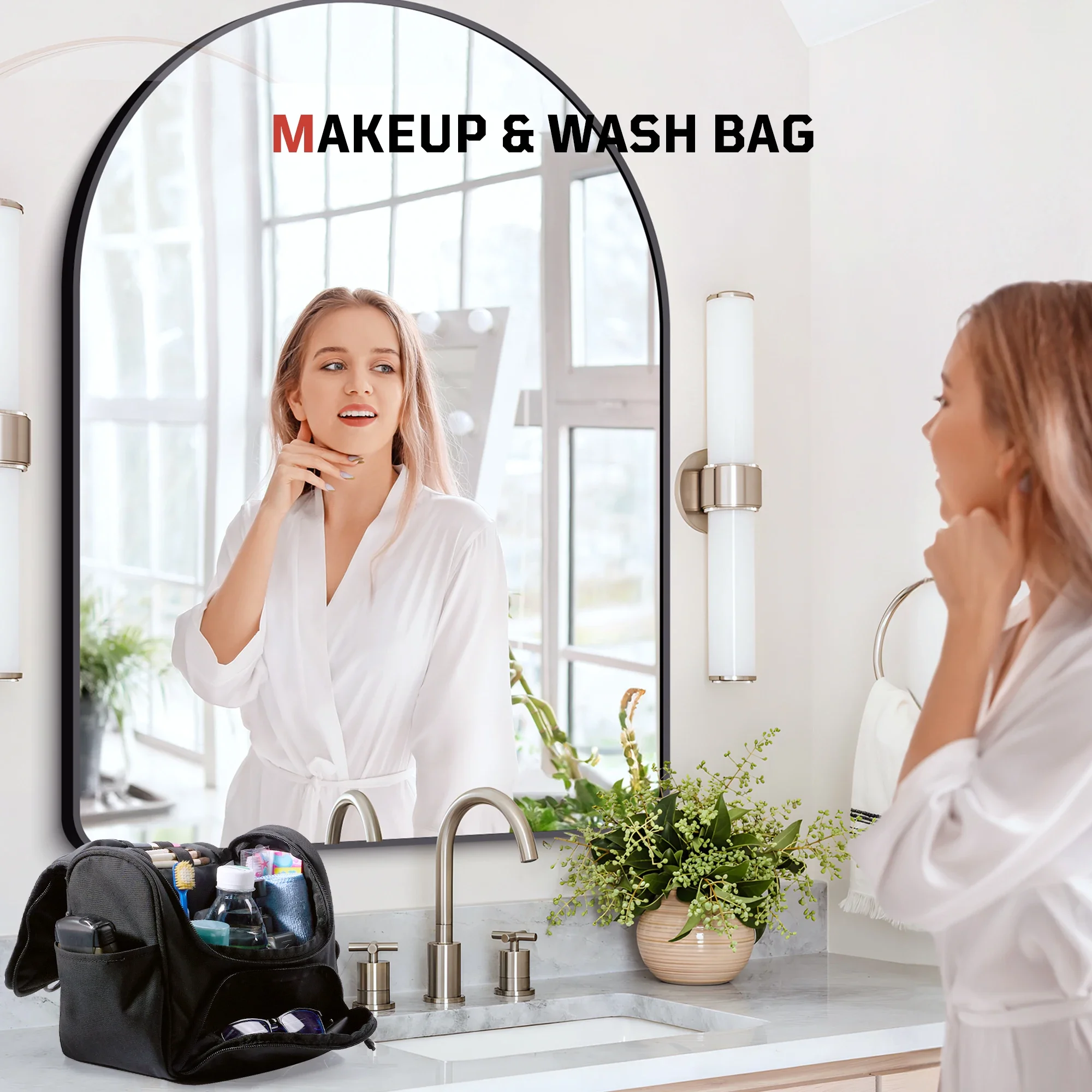 Bolsa de aseo impermeable para caza, con gancho y gran capacidad - imagen 5