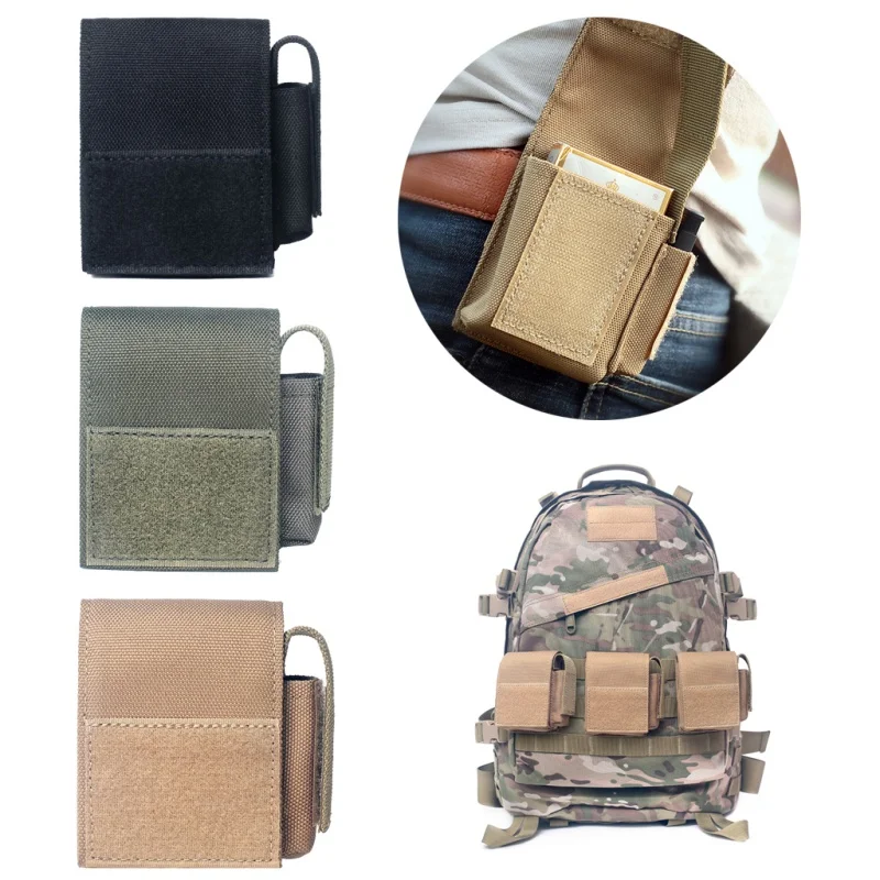 Bolsa táctica MOLLE EDC para accesorios y cinturón de caza