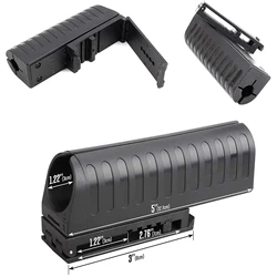Funda portabastón extensible para cinturón táctico 360°