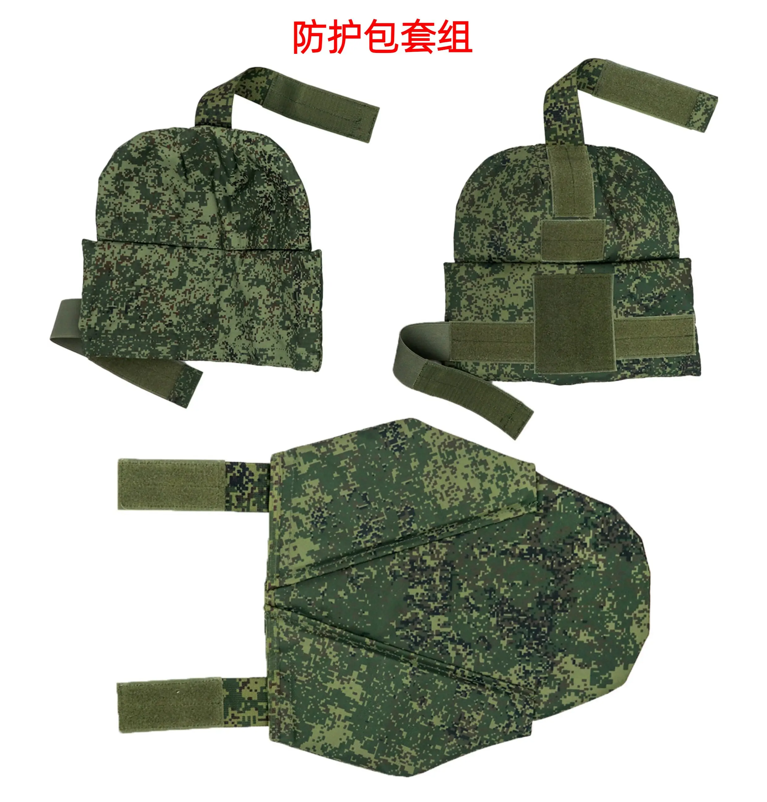 Detalle de la zona de soporte y pouch