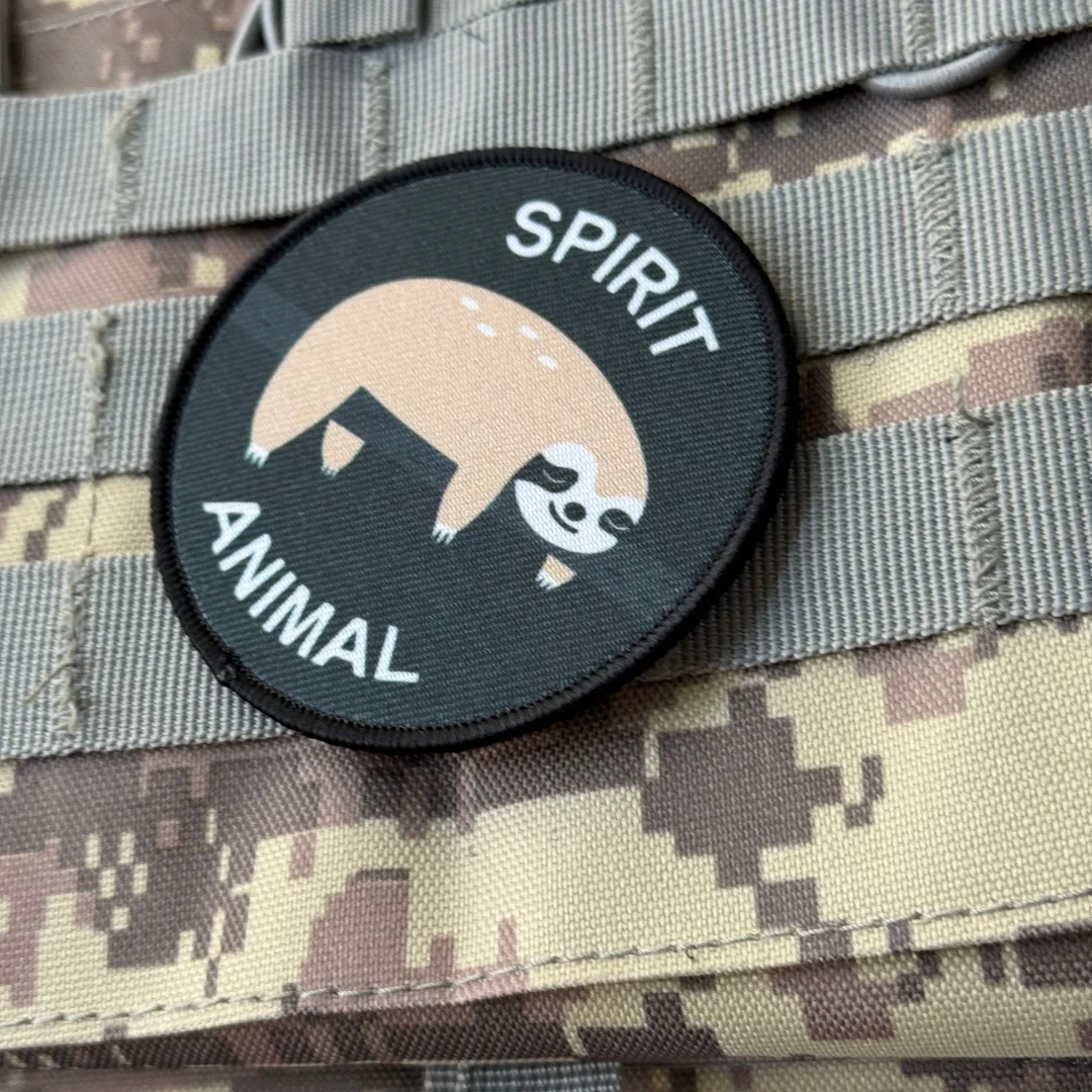 Parche de morale para brazalete y mochila