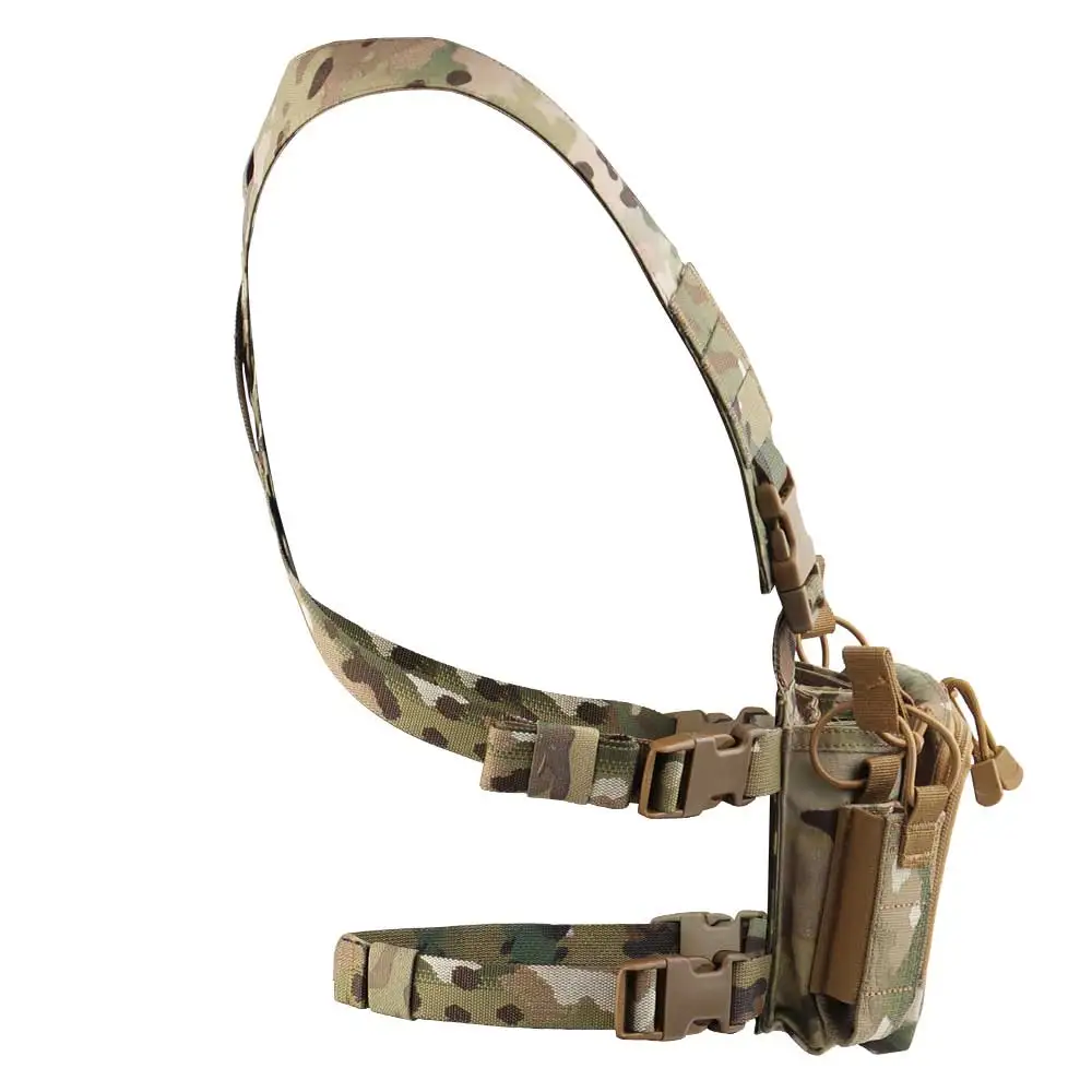 Chaleco táctico D3CRM ligero con bolsa cargadores 9mm/5,56 - imagen 2