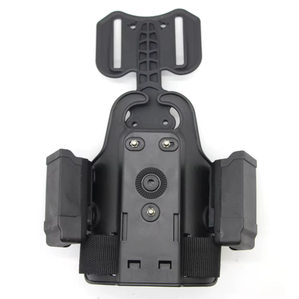 Funda de pierna para pistola 9mm con doble cargador - Glock 17/19 - imagen 3