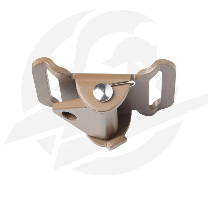 Hebilla táctica de resorte ajustable rápida de aleación para correas - imagen 5