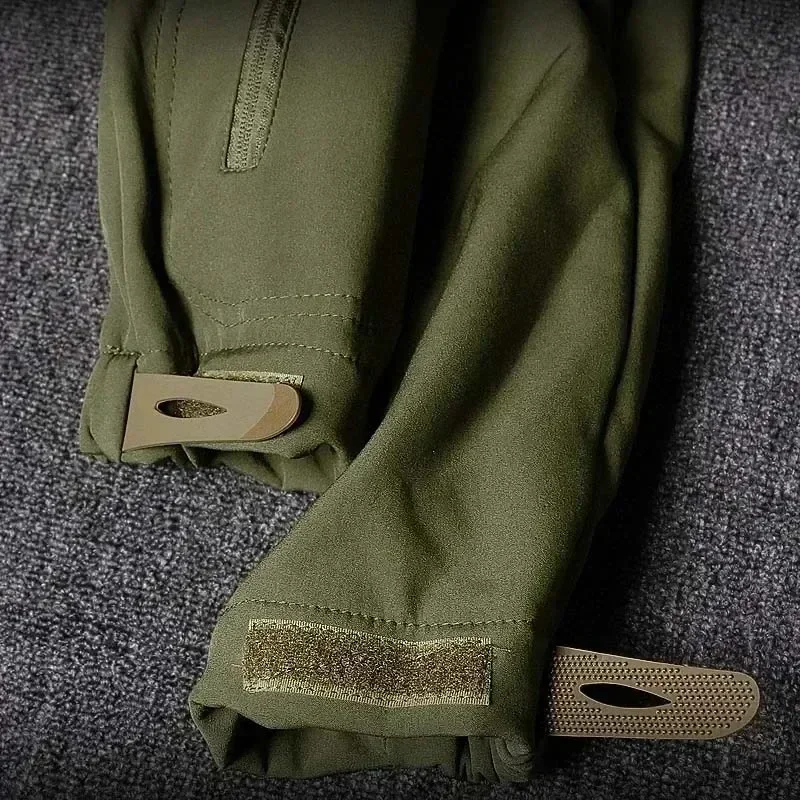 Uniforme táctico de invierno impermeable con capucha para hombre - imagen 4