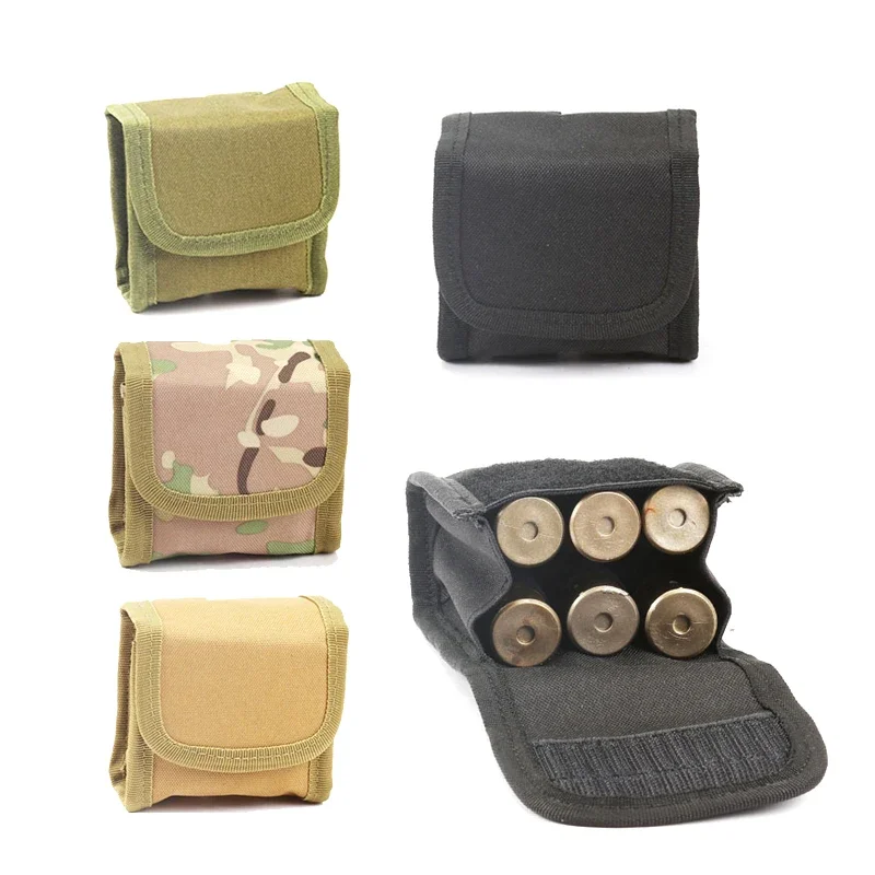 Portacartuchos táctico MOLLE para escopeta, bolsa cargadores caza - imagen 2