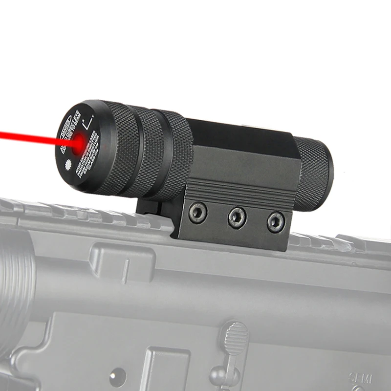 Mira láser roja para rifle con montaje y alcance de precisión - imagen 2