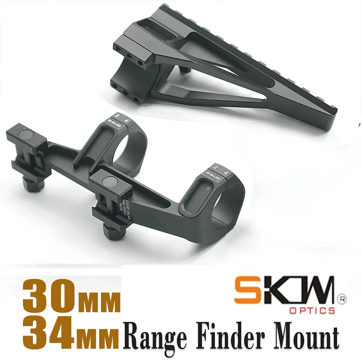 SKWoptics Anillos Picatinny 1913 AR15 – Montaje CNC para visor táctico - imagen 4