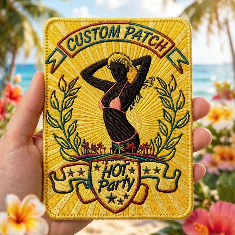 Parches personalizados bordados y estampados para prendas y accesorios
