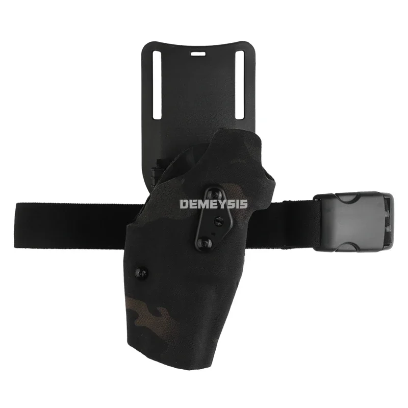Funda táctica de pistola G17 con bloqueo rápido para cinturón - imagen 4