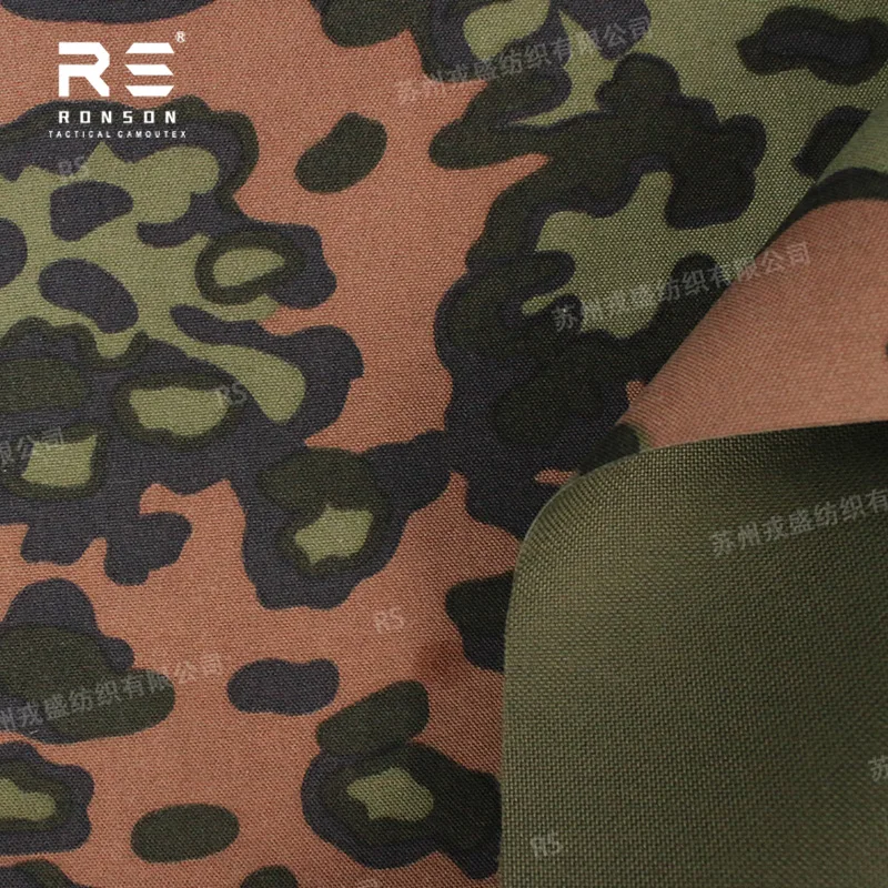 M42 Tejido táctico camuflaje hoja de roble Cordura laminado MOLLE - imagen 4