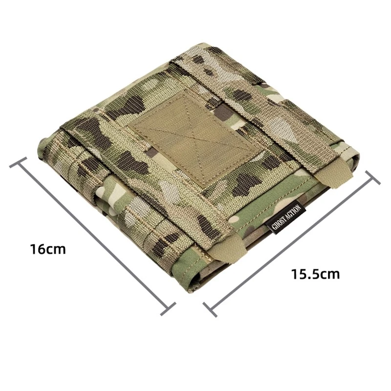Bolsa panel lateral MOLLE 6x6 para chaleco táctico auxiliar - imagen 3