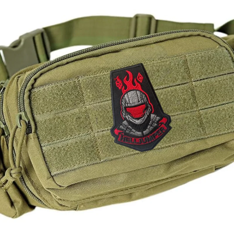 Orbital Drop Shock Trooper parche táctico bordado velcro