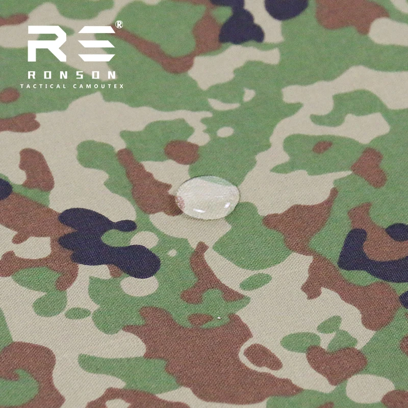 Tela táctica camuflaje japonés en nailon oxford resistente para bolso - imagen 5