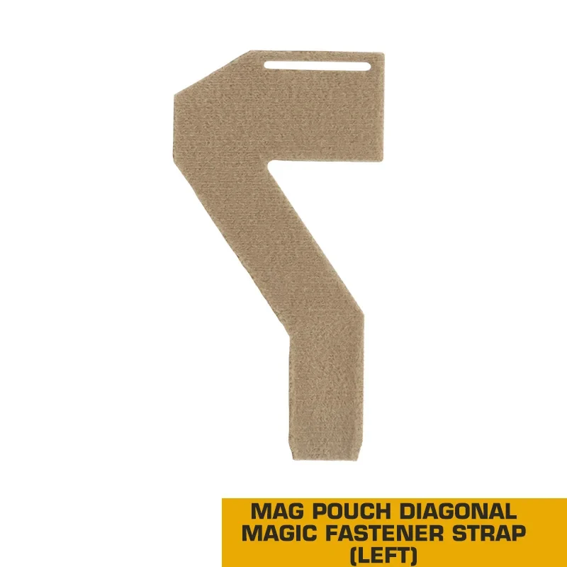 Cinturón táctico con bolsa para cargadores y correa diagonal