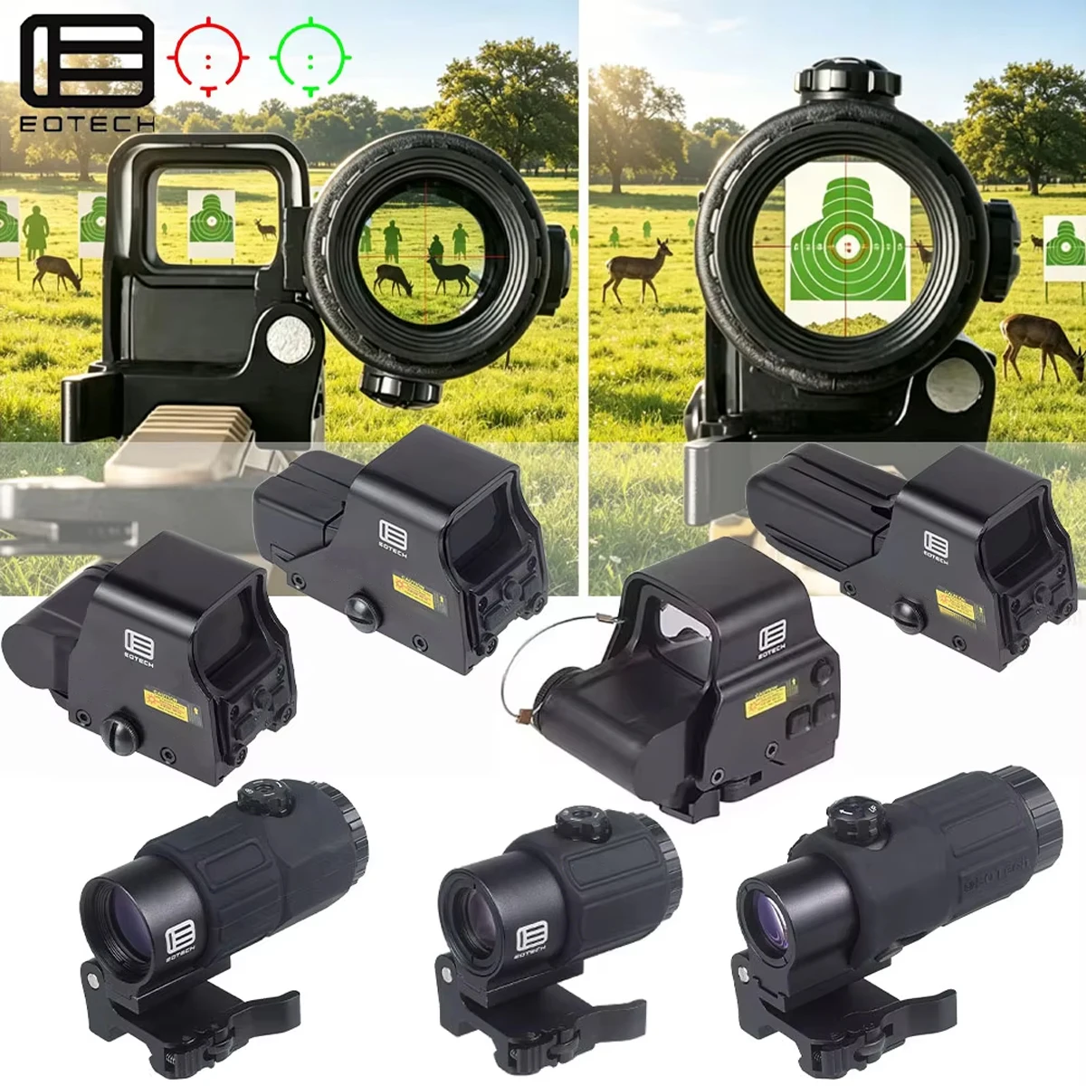 Mira holográfica EOTECH LAMBUL vista lateral