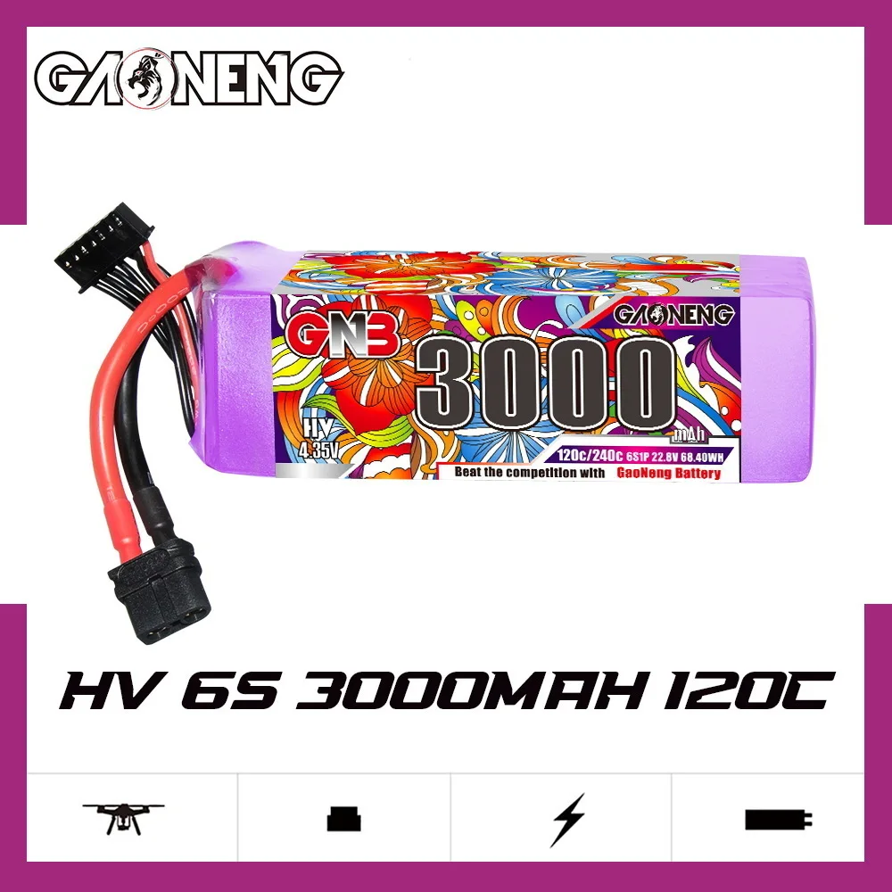 Batería Lipo GNB HV 6S 3000mAh