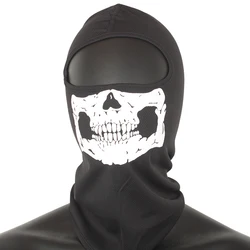 CS Airsoft chaleco táctico con máscara calavera y guantes esqueleto