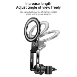 Soporte teléfono magnético universal para montaje rosca y rotación 360