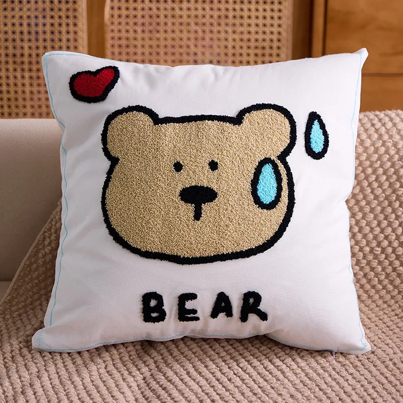 Cojín decorativo para colocar en cama