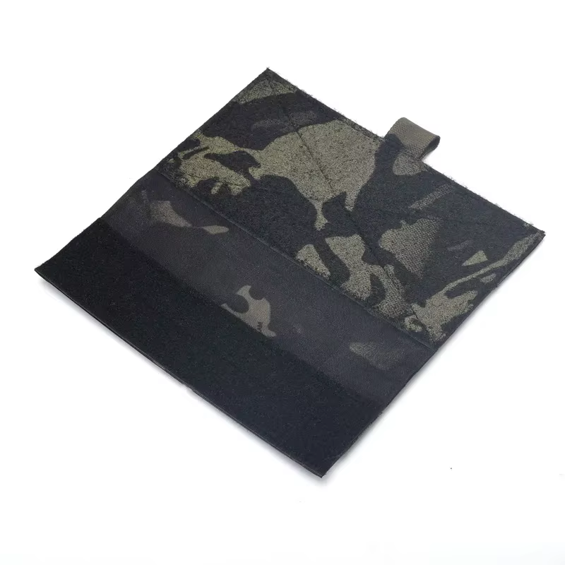Panel frontal MOLLE para chaleco táctico Multicam Negro