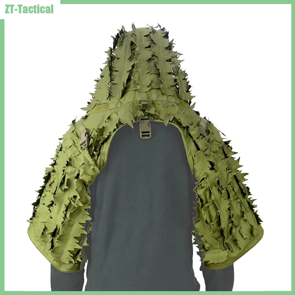 Viper capucha ghillie transpirable con hojas 3D cortadas por láser - imagen 2