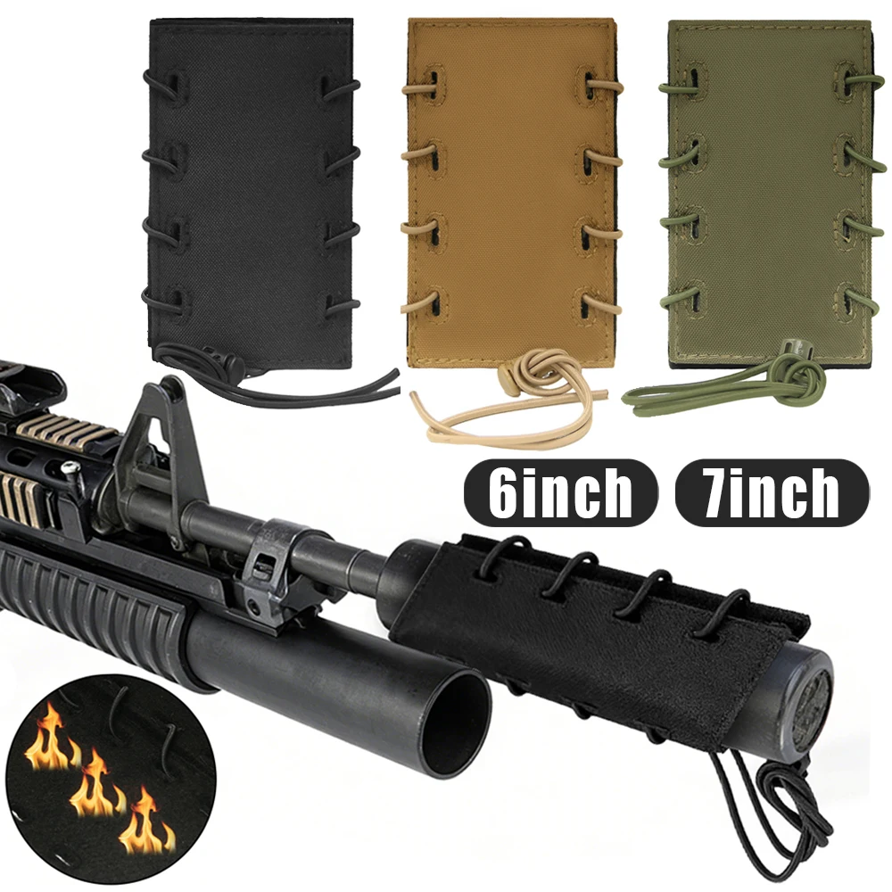 Funda protectora para supresor resistente al calor
