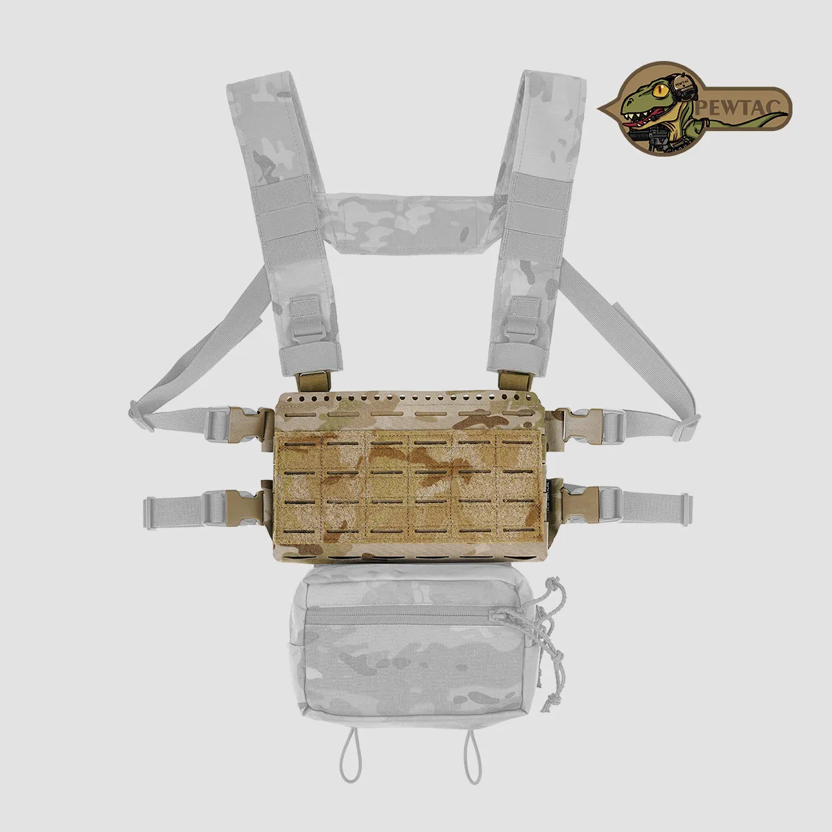 PEW TACTICAL panel chasis de combate SS MK6 para chaleco MOLLE - imagen 2