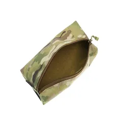 PEW Bolsa táctica perfil plano multiusos con gancho y cremallera